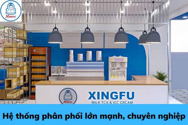 Hệ thống phân phối lớn mạnh, chuyên nghiệp 