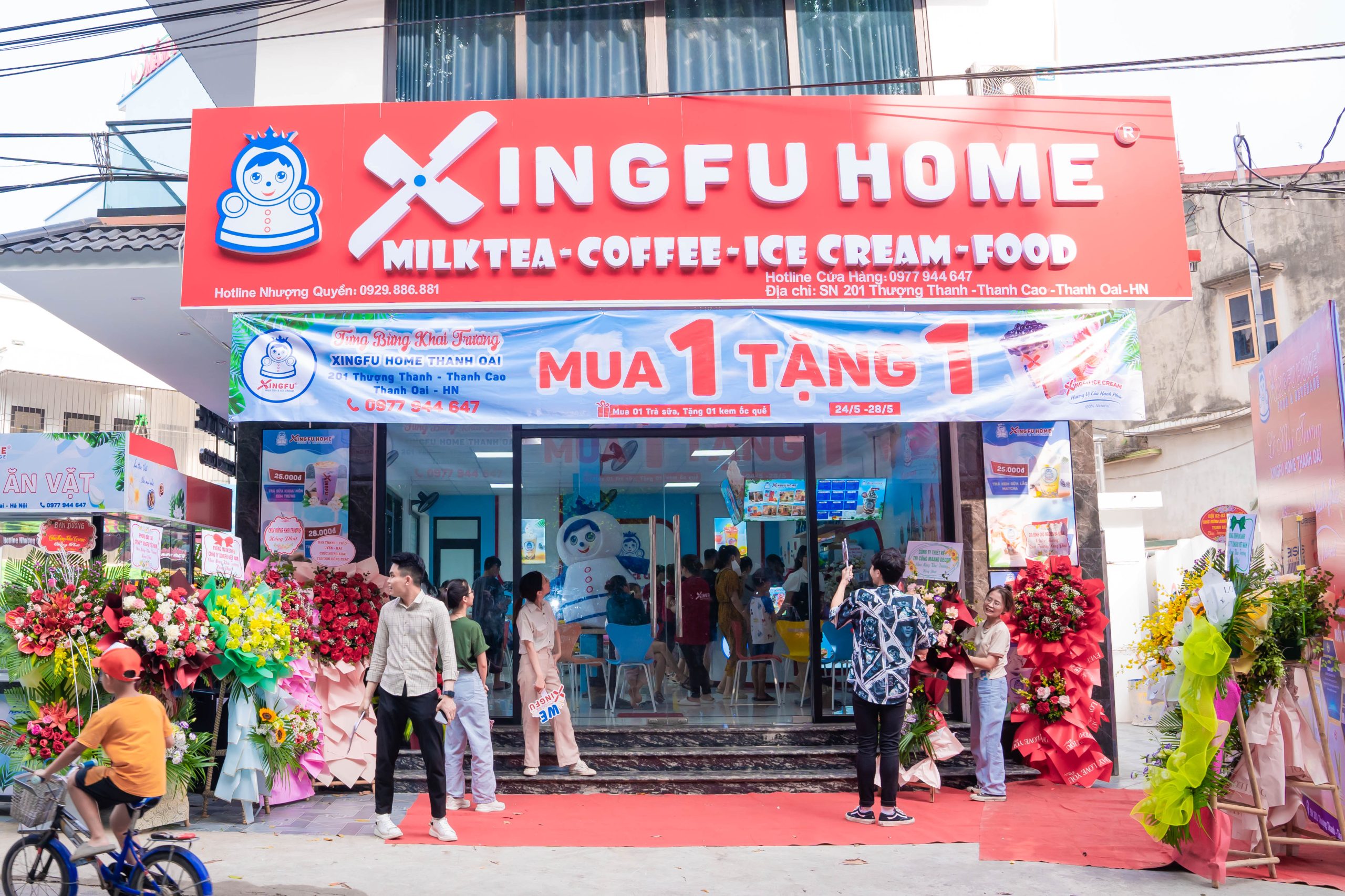 Cơ sở Xingfu Home đầu tiên của Xingfu Việt Nam tưng bừng khai trương