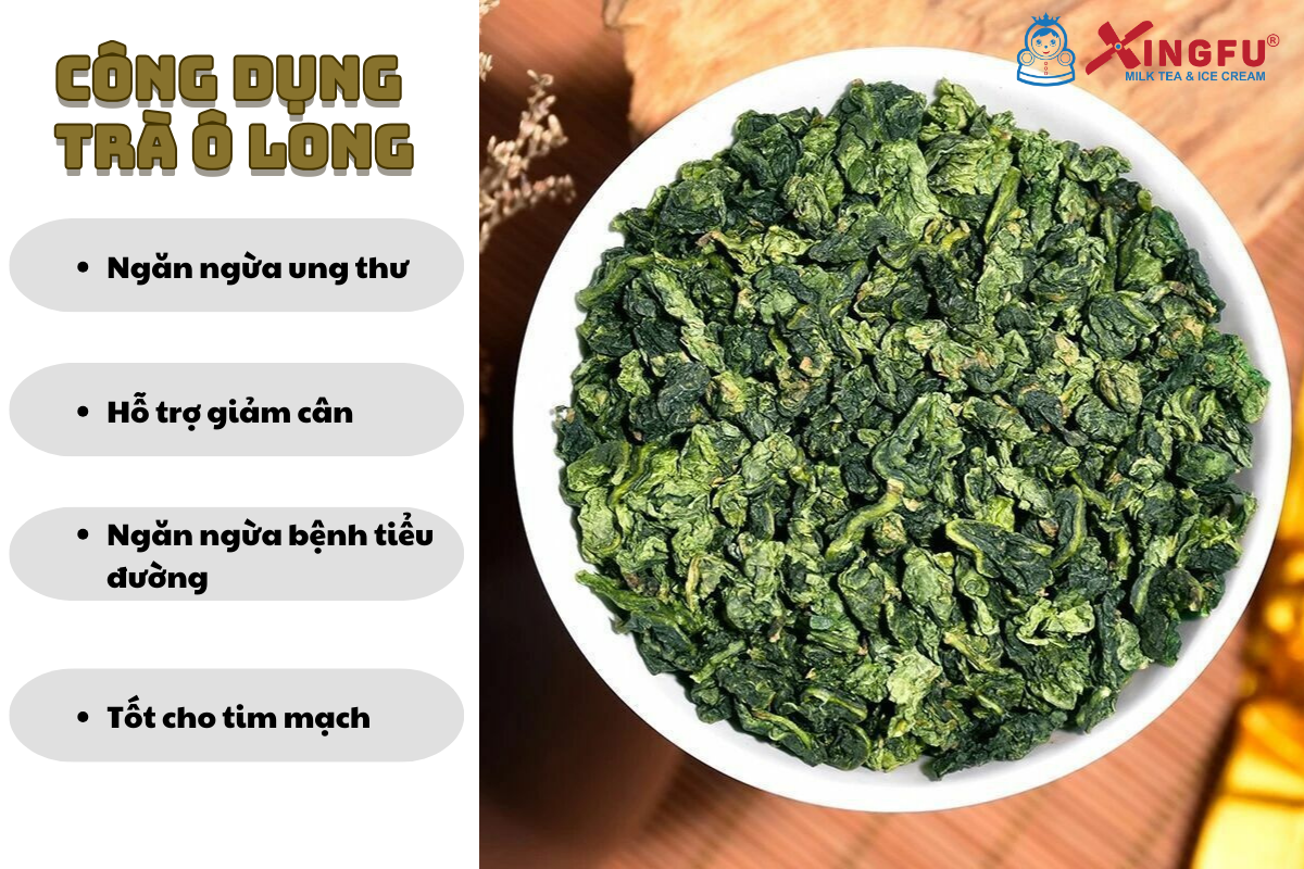 Công dụng của trà ô long