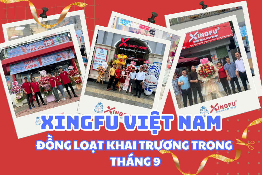 Xing fu khai truong them 6 co so moi trong thang 9